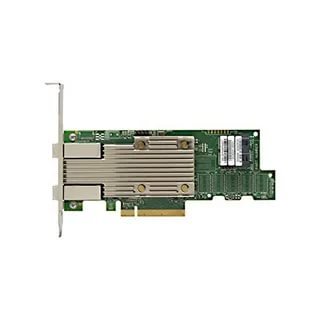 SAS 9400-8i8e SGL (05-50031-02) PCIe 3.1 x8 LP, Tri-Mode SAS/SATA/NVMe 12G HBA, 16port(2*int SFF8643+2*ext SFF8644), 3516 IOC