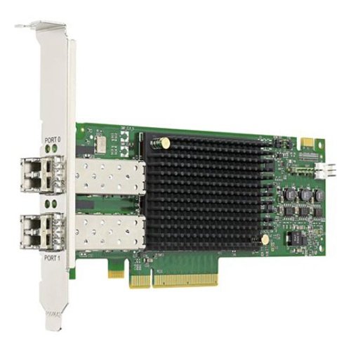 Сетевой адаптер Emulex LPe31002-M6   Gen 6 (16GFC), 2-port, 16Gb/s, PCIe Gen3, Upgradable to 32GFC