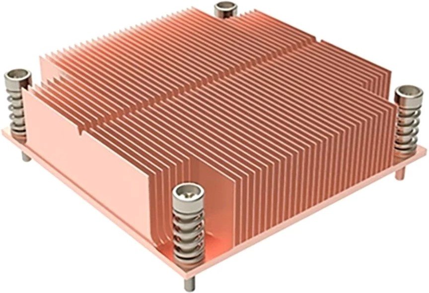 Радиатор ALSEYE AS.03.03.0039 1U1C-1700, LGA1700 (square), 125W,Cu base + Cu fin