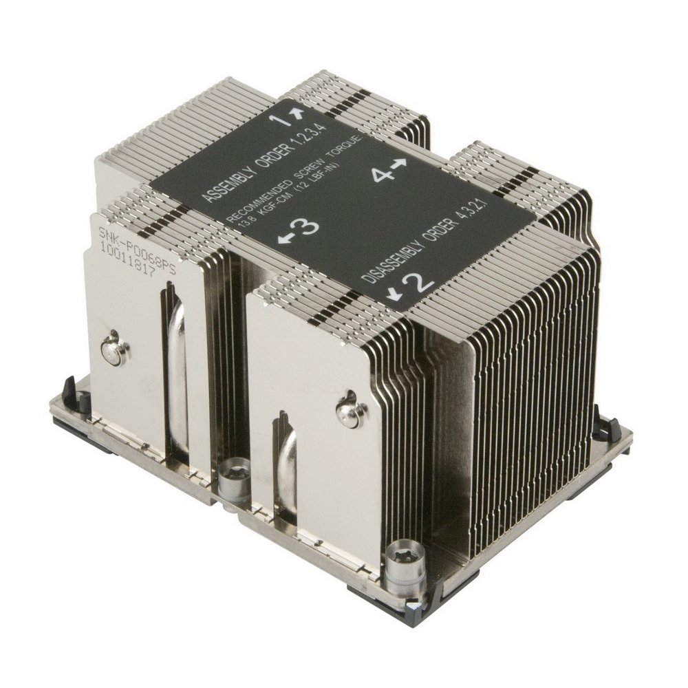 Кулер Alseye 3647 Narrow 2U (AS3647-P4HCAL2U-JYR81), TDP 205W, 108*78*64mm