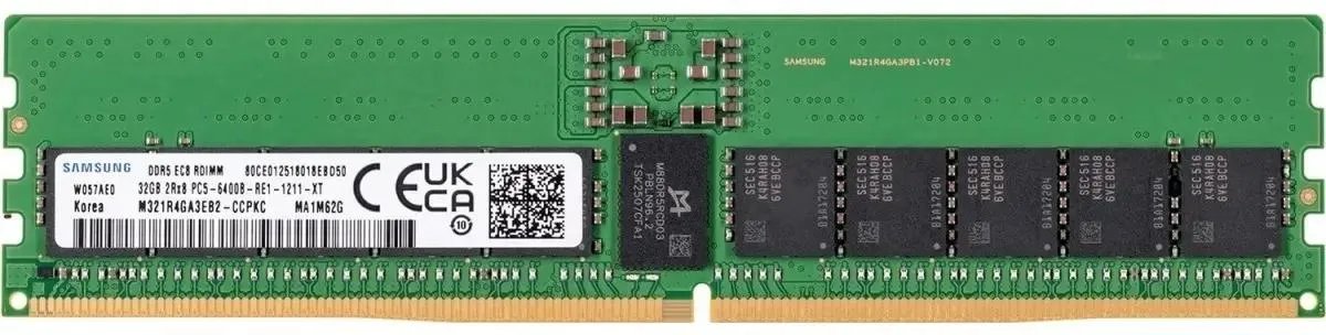 ОЗУ Samsung M321R4GA3EB2-CCP DDR5 RDIMM 32GB 6400Mhz 2Rx8
