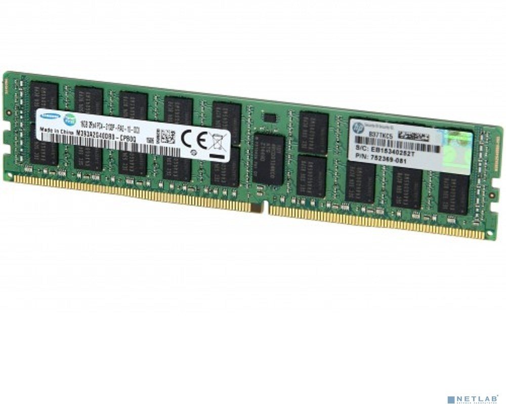 ОЗУ HPE 836220-B21/846740-001 16GB (1x16GB) Dual Rank x4 DDR4-2400 CAS-17-17-17 Registered Memory Kit for only E5-2600v4 Gen9