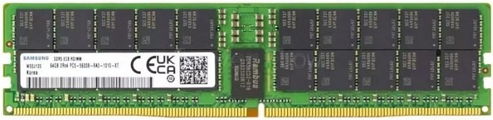 ОЗУ Samsung M321R8GA0EB2-CWM DDR5 RDIMM 64GB 5600Mhz 2Rx4