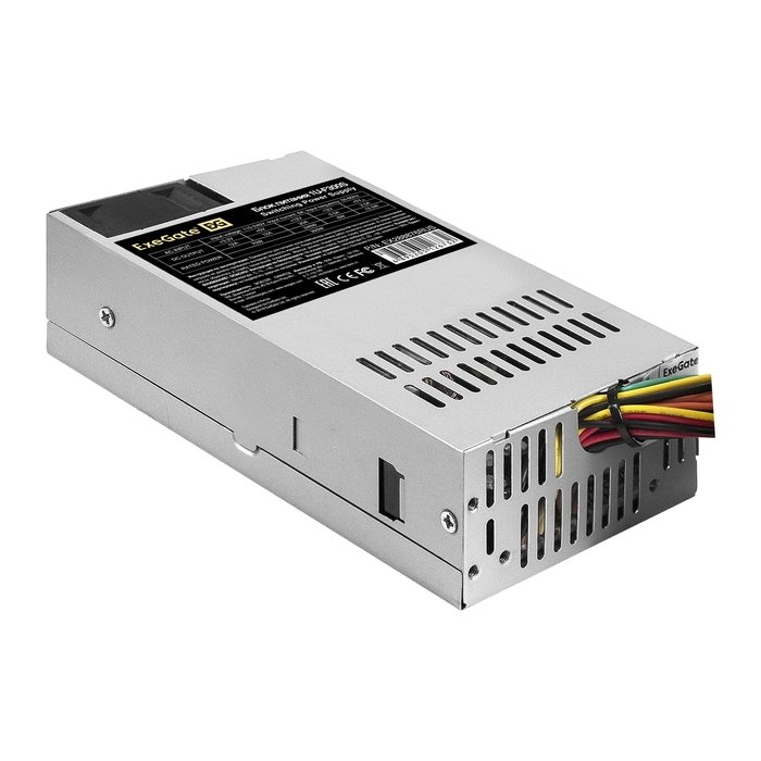Блок питания ExeGate F300S EX288876RUS 300W (Flex ATX, for ITX case, 4cm fan, 20+4pin, 4рin, 3xSATA, 2xIDE)