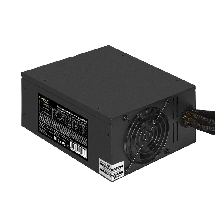 Блоки питания ExeGate ServerPro-900ADS EX292191RUS 900W ATX, APFC, КПД 82проц. (80 Plus), 2x8cm fans