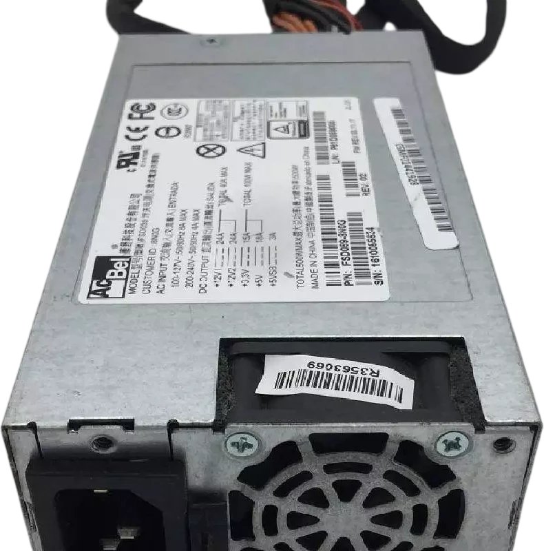 Блок питания ACBEL FSD059 (FSD059-8N0G), 500W, FLEX ATX (ШВГ-81,5*40,5*150mm), 80Plus Gold, OEM