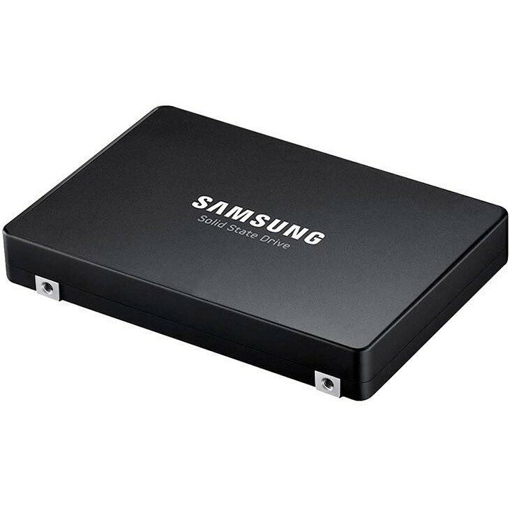 SSD Samsung Enterprise PM9A3 MZQL27T6HBLA-00A07, 2.5"(SFF/U.2), 7.680GB, NVMe/PCIE 3.1 x4, R3100/W2000Mb/s, IOPS(R4K) 500K/55K, MTBF 2M