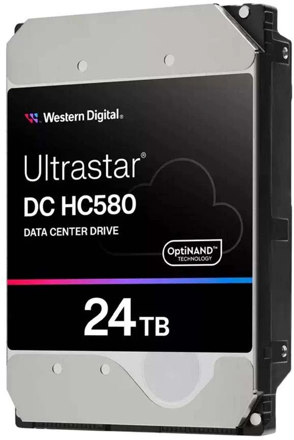HDD WD Ultrastar DC HC580 WUH722424AL5204 SAS Server 24Tb 7200 12Gb/s 512MB 1 year warranty