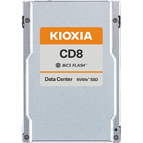 SSD KIOXIA CD8-V KCD81VUG3T20 2,5"(SFF/U.2), 3200GB (3.2TB), NVMe 1.4/PCIe 4.0 1x4, R7200/W3800MB/s, IOPS(R4K) 1250K/340K