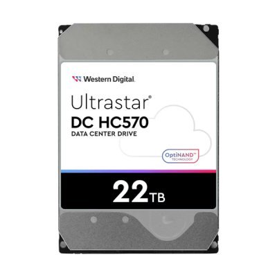 HDD Western Digital Ultrastar DC HС570 WUH722222ALE6L4 (0F48155) 3.5" SATA 22Tb, 7200rpm, 512MB buffer, 512e