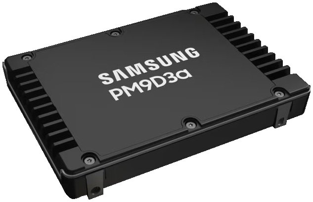 SSD Samsung Electronics PM9D3a MZWL61T9HFLT-00AW7 1920GB U.3(2.5" 15mm), NVMe, PCIe 5.0x4, 3D TLC, R/W 12000/3500MB/s, IOPs 1