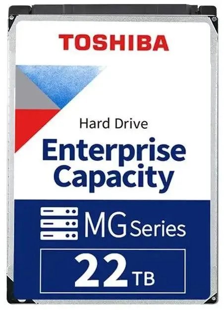 HDD Toshiba MG10F (MG10AFA22TE) Series 22TB 3.5" SATA 6Gb/s, 7200rpm, 512MB, 512e
