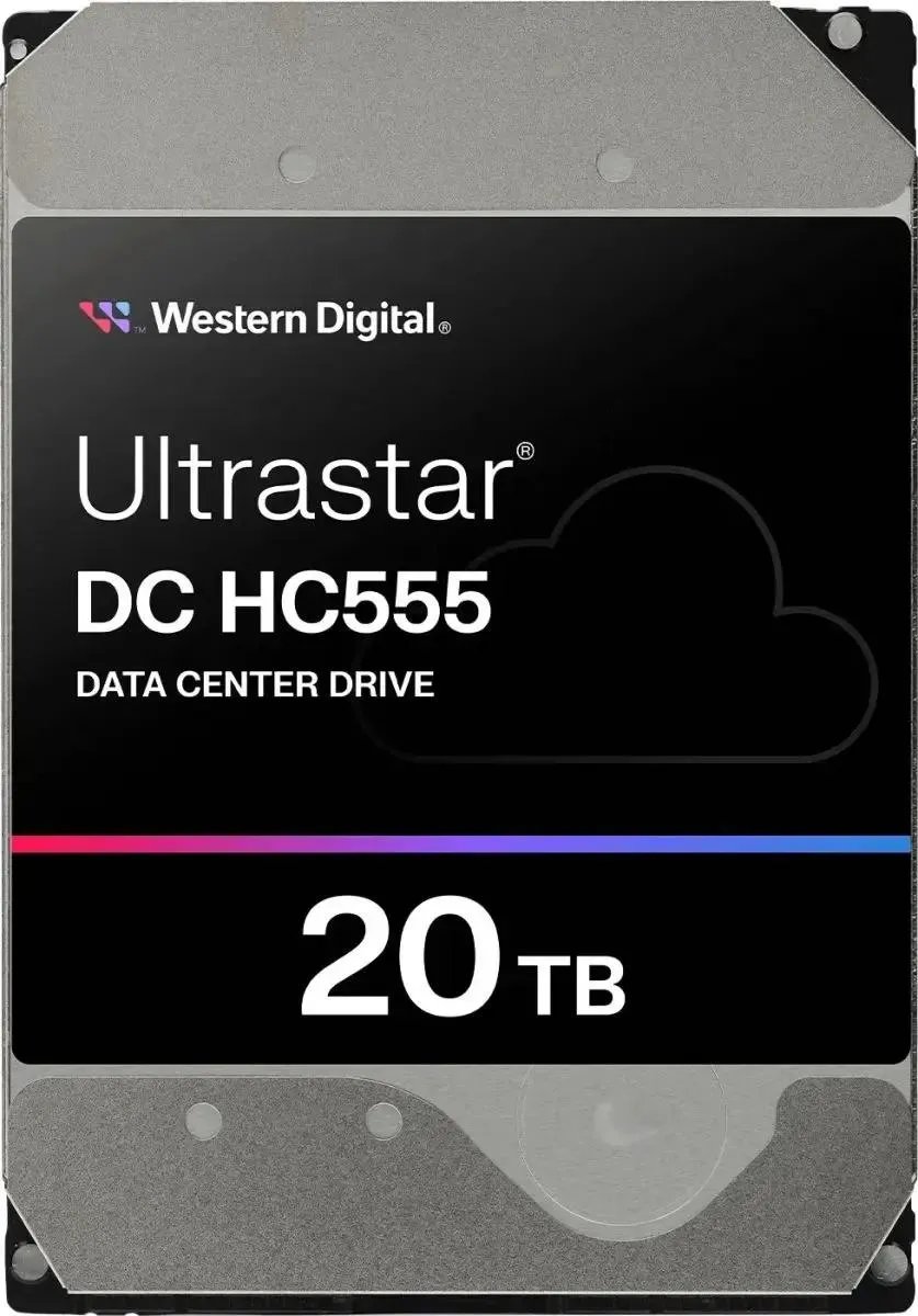 HDD Western Digital Ultrastar DC HC555 WUH722020CLE604 3.5" 20TB SATA