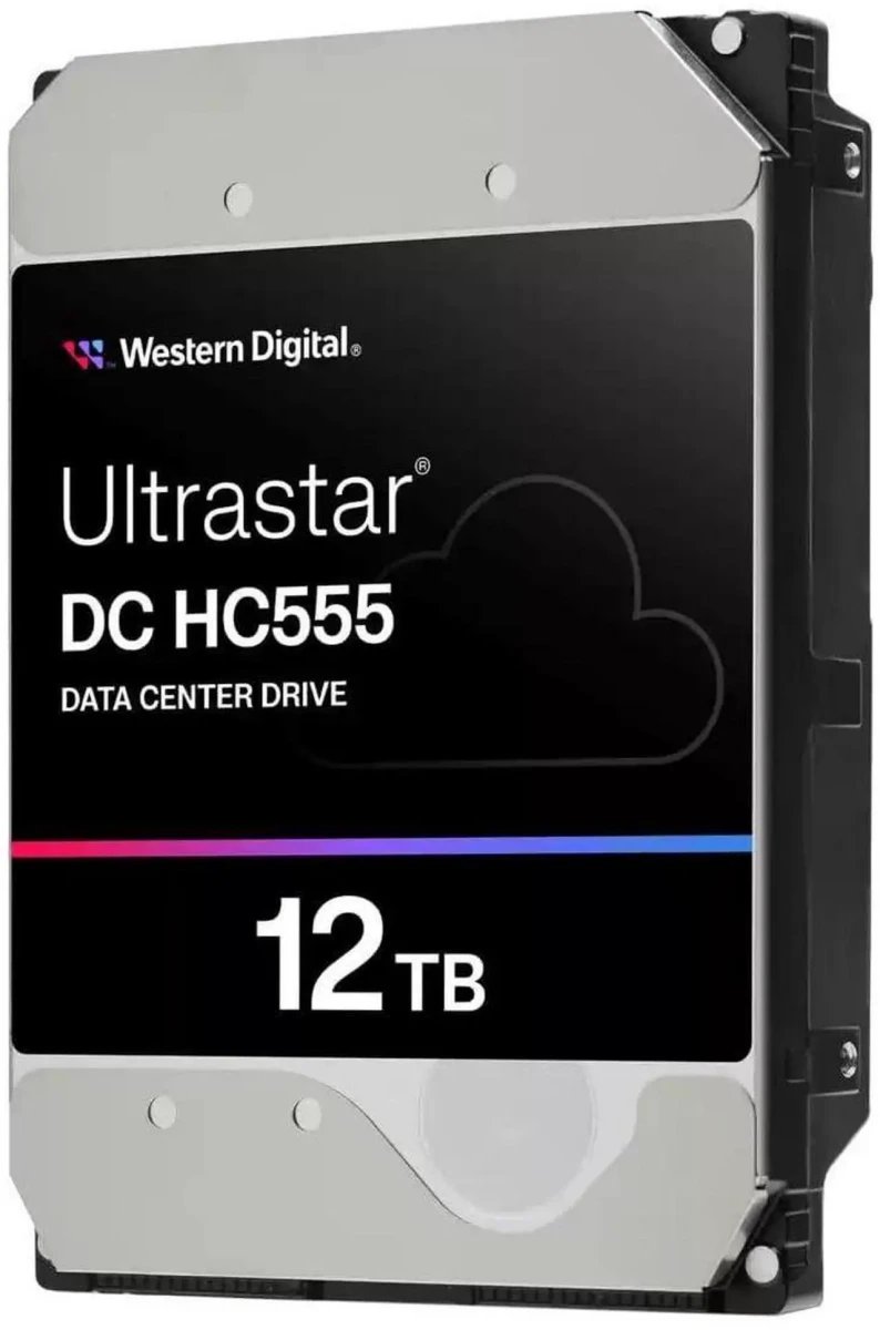 HDD WD Ultrastar DC HC555 12Tb (WUH722012CL5204) SAS 7200 12Gb/s 512Mb 1 year warranty
