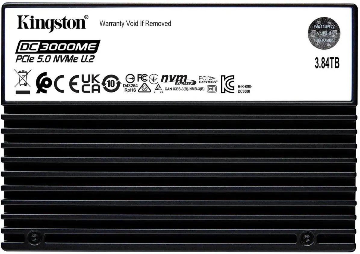 SSD Kingston SEDC3000ME/3T8 PCIe 5.0 x4 3.84TB 1 DWPD