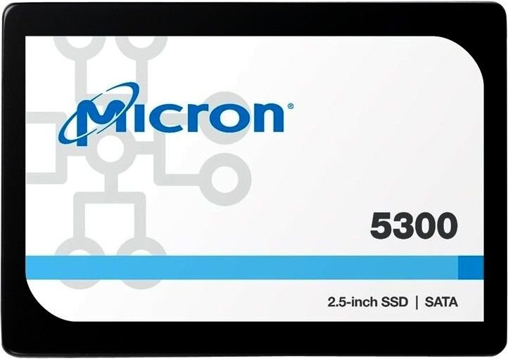 SSD MICRON 5300 MAX (MTFDDAK480TDT-1AW1ZABYY) 480GB Enterprise , 2.5” 7mm, SATA 6 Gb/s, Read/Write: 540 / 460 MB/s, Random Read/Write IOPS 95K/60K