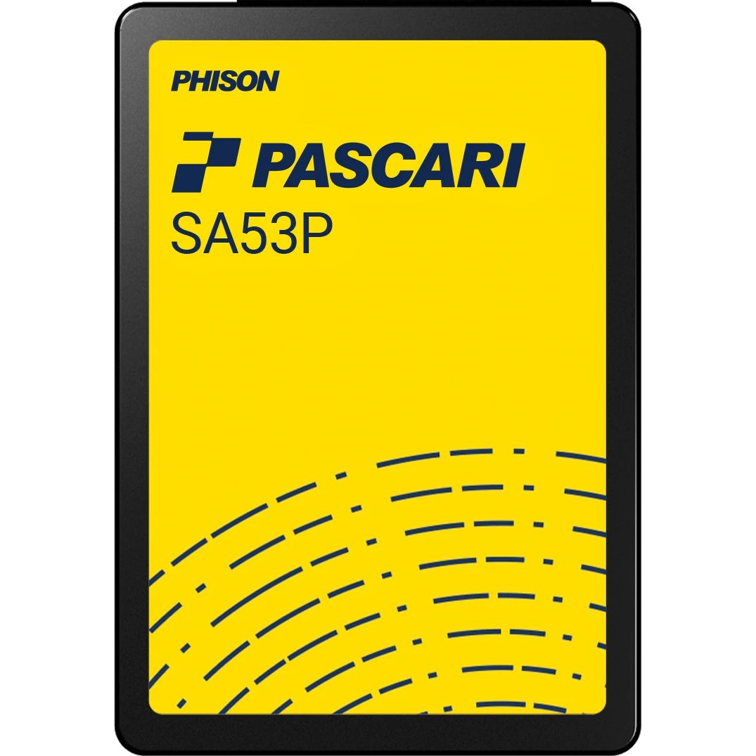 SSD PHISON SA53P (S1201Y03480GP02512G00) 480GB SATA 2.5" 3D TLC R530/W500MB/s (98/28 KIOPS) 1DWPD, MTBF 2M hours, 1 year, OEM