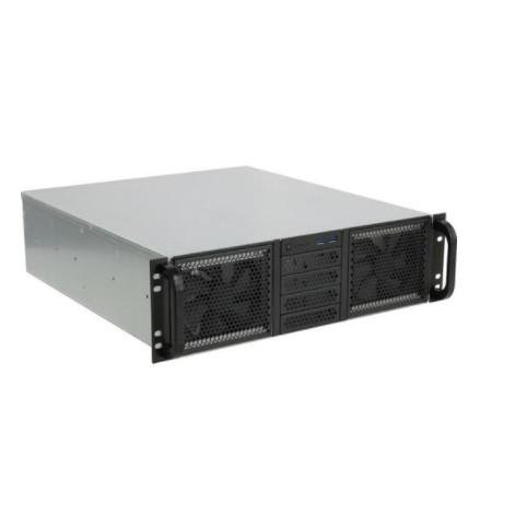 Корпус Procase RE306-D0H14-C-48 3U server case,0x5.25+14HDD,черный,без блока питания,глубина 480мм,MB CEB 12"x10.5"