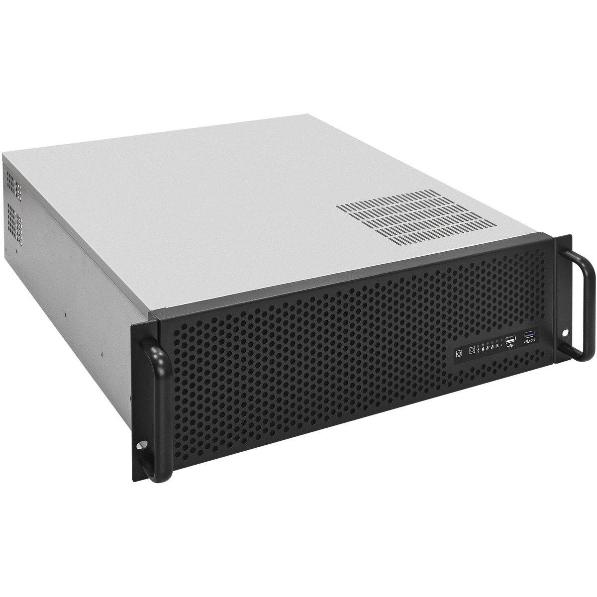 Корпус ExeGate Pro 3U450-09 EX292527RUS RM 19", высота 3U, глубина 450, без БП, USB