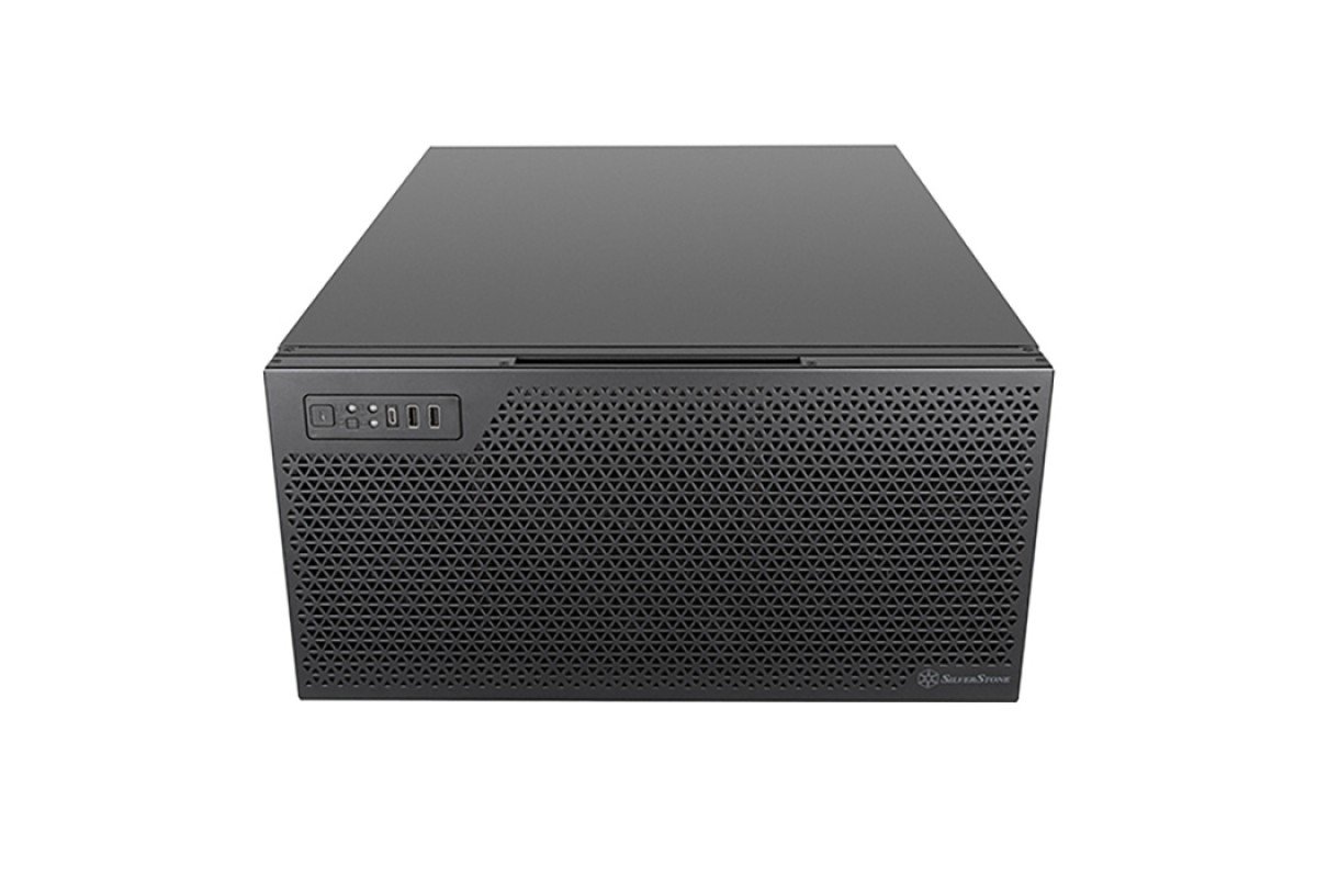 Корпус Silverstone SST-RM52 G59RM5200000020 5U rackmount server chassis with dual 360mm liquid cooling compatibility