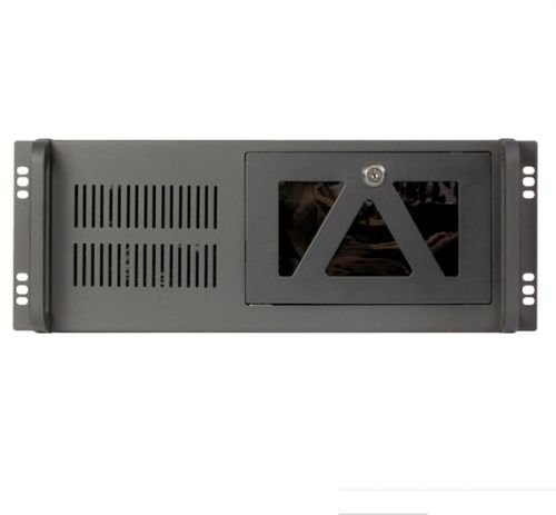 Корпус Procase B441-B-0 черный 4U глубина 450мм, внешн 2x5.25, 1x3.5, внутр 7xHDD, MB 12"x9,6", без Б/П PS2