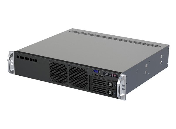 Корпус Ablecom CS-R27S-05P 2U chassis, ATX, Micro-ATX, Mini-ITX MBs, 2 x 3.5''hs + 3.5'' internal 1 2.5'' flex 500W, no rails