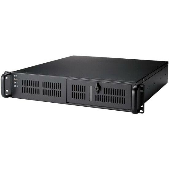 Корпус Advantech ACP-2010MB-00D 2U Rackmount Chassis, ATX/mATX, Отсеки 1*5.25",+1*3.5",Ext+1*3.5",Int, 2x80mm fan, Размер (ШВГ) 482x88x480mm