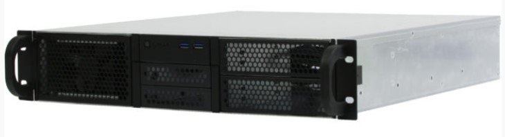 Корпус Procase RE204-D2H5-M-48 2U server case,2x5.25+5HDD,черный,без блока питания(PS/2,mini-redundant),глубина 480мм,mATX 9.6"x9.6"