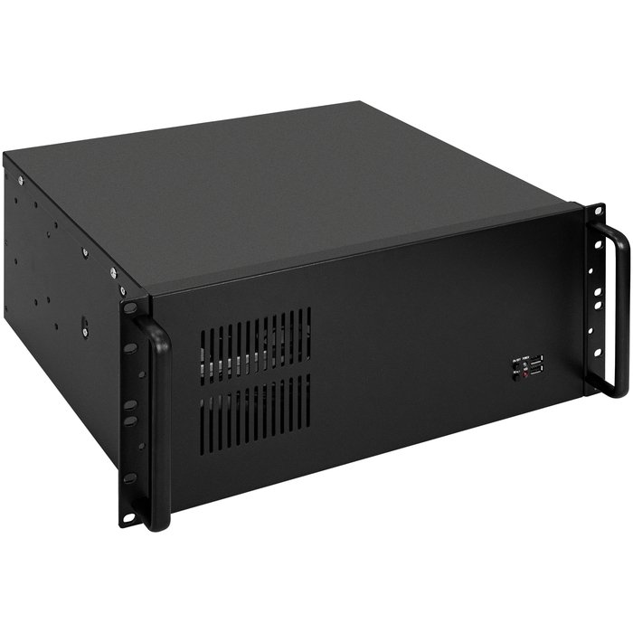 Корпус ExeGate Pro 4U300-08 EX281235RUS RM 19", высота 4U, глубина 300, без БП, USB