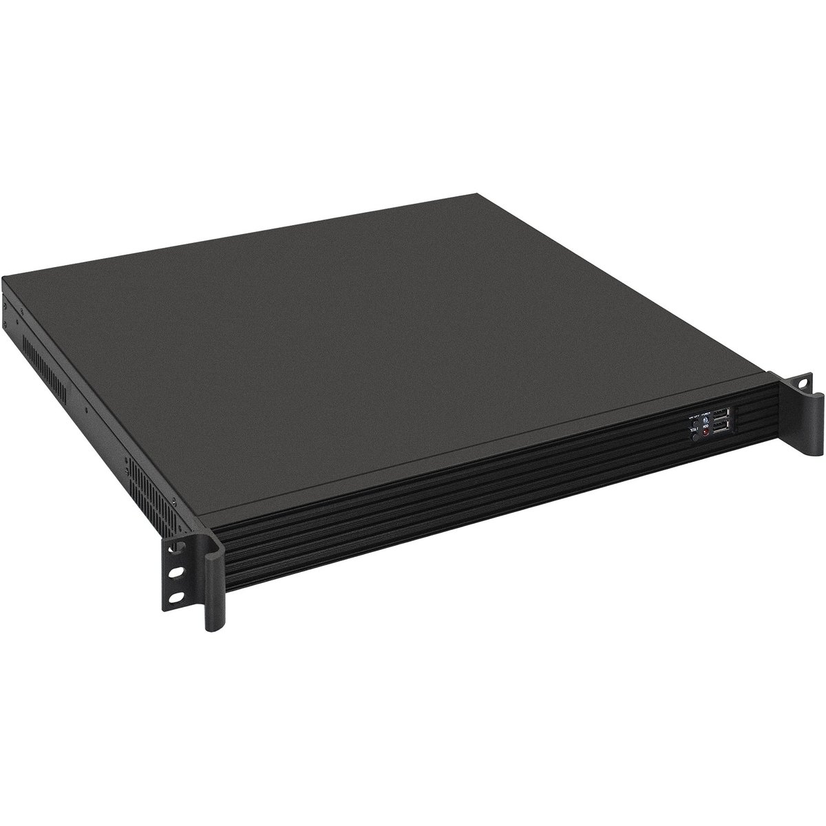 Корпус ExeGate Pro 1U390-01 EX293306RUS RM 19", высота 1U, глубина 390, БП 1U-F450AS, USB