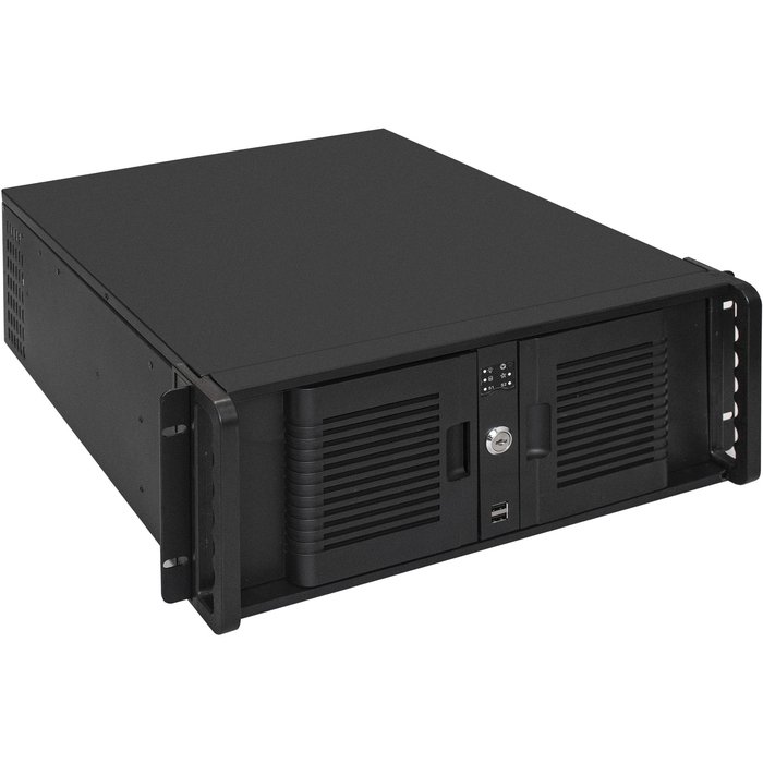 Корпус Exegate Pro 4U4132 EX254720RUS RM 19", высота 4U, глубина 480, без БП, USB