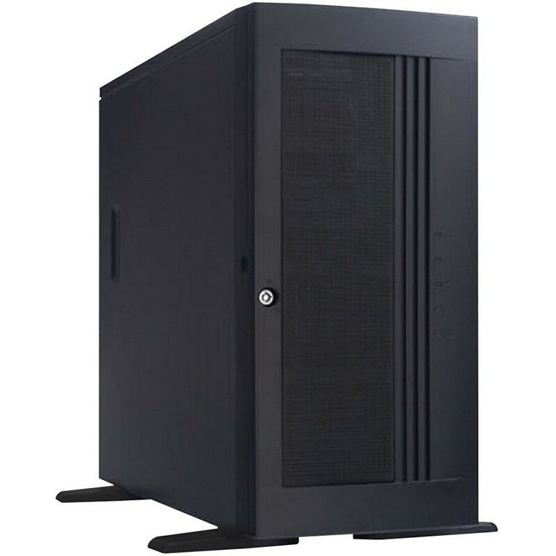 Корпус Chenbro SR20966H04*14649 Chassis. w/o HDD Cage, USB3.0, Rackable,1x SR20966 Front Bezel, Silver/Black,1x 120mm Fan