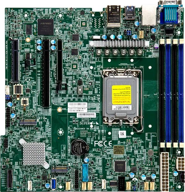 Материнская плата SuperMicro MBD-X13SCH-F-B