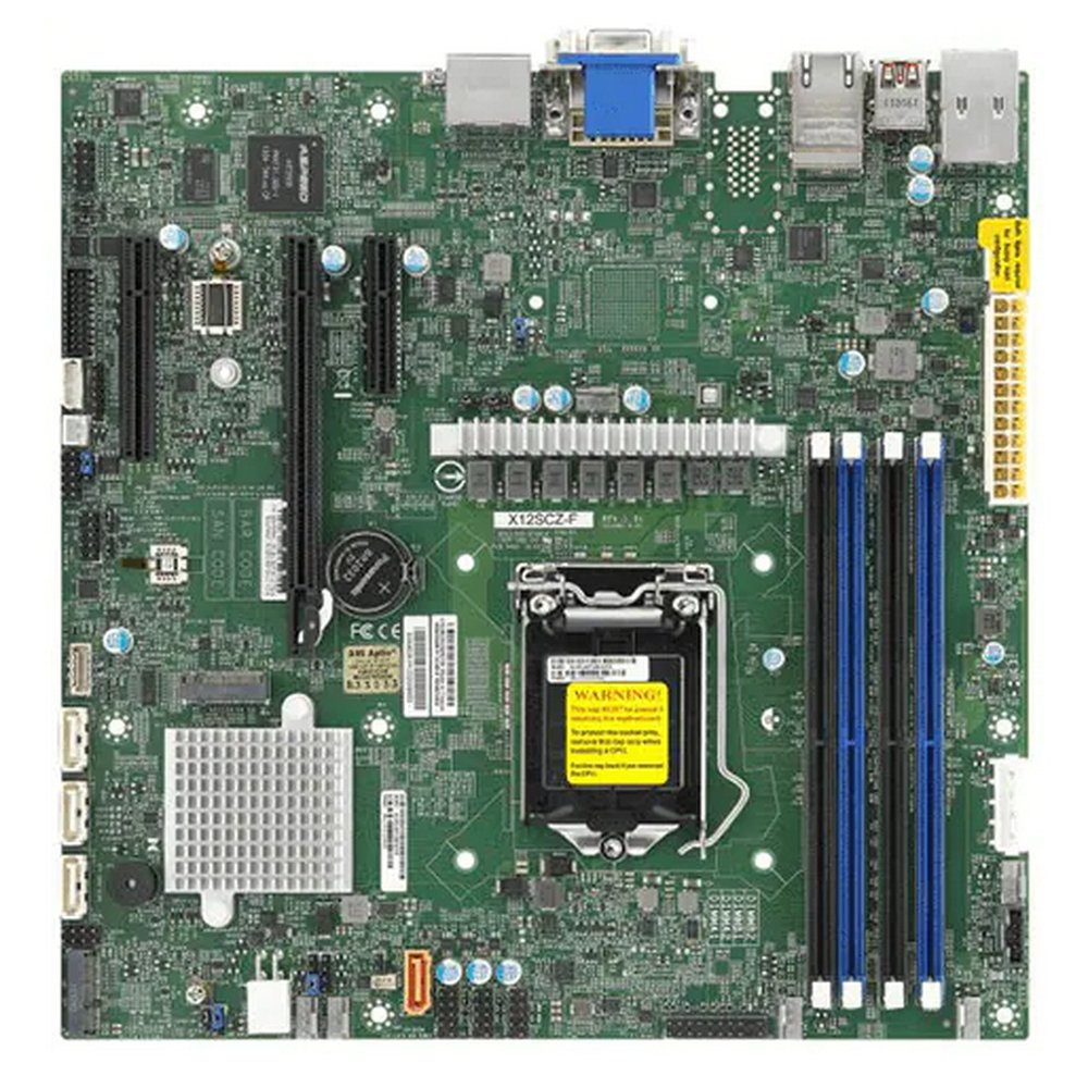 Материнская плата Материнская плата Supermicro X12SCZ-F-B