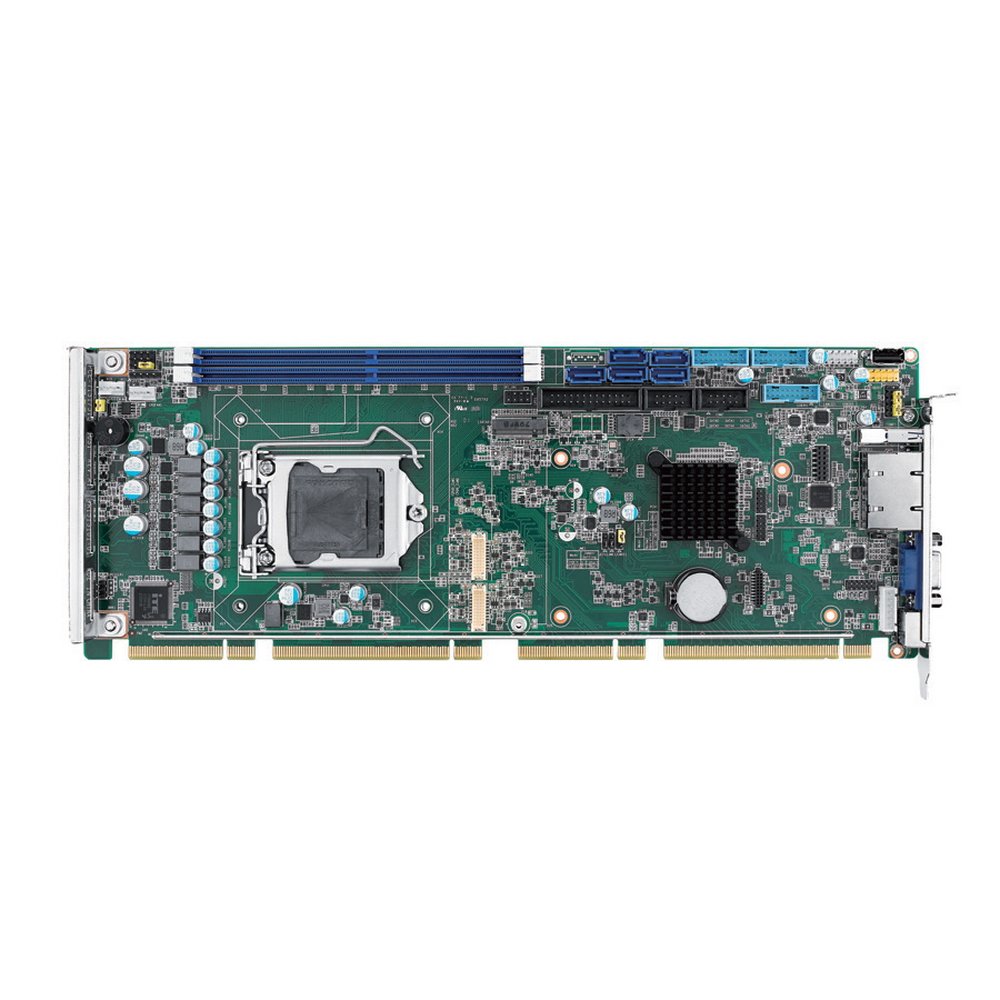 Материнская плата Advantech PCE-5131G2 (PCE-5131G2-00A2), Socket LGA1151 для Intel Core i7/i5/i3, Intel Q370, DDR4, CRT/DP/DVI/VGA, 2xGbE LAN, 7xUSB