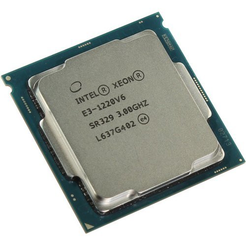Процессор Intel Xeon E3-1220 v6 LGA 1151 8Mb 3.0Ghz (CM8067702870812S R329) <CM8067702870812S R329>