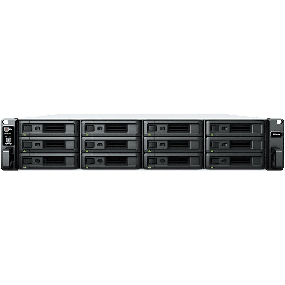 СХД SYNOLOGY RS2423+ стоечное исполнение 12BAY 2U No HDD
