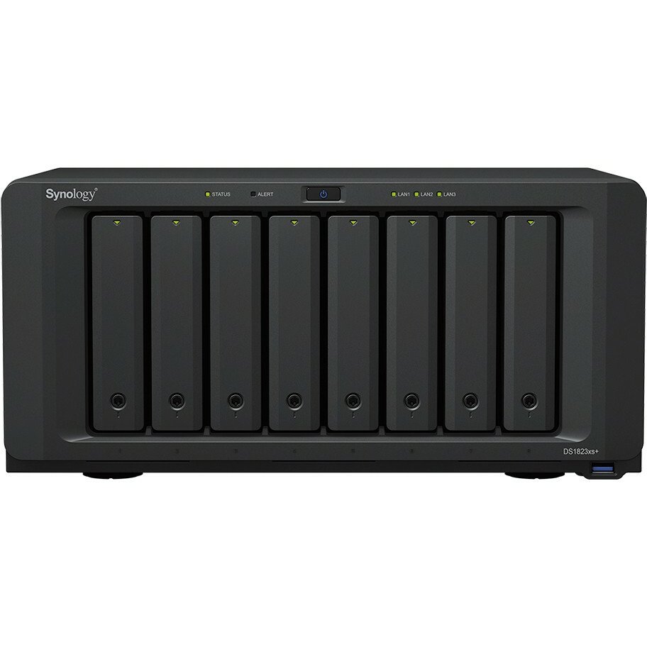 СХД SYNOLOGY DS1823XS+ настольное исполнение 8BAY No HDD