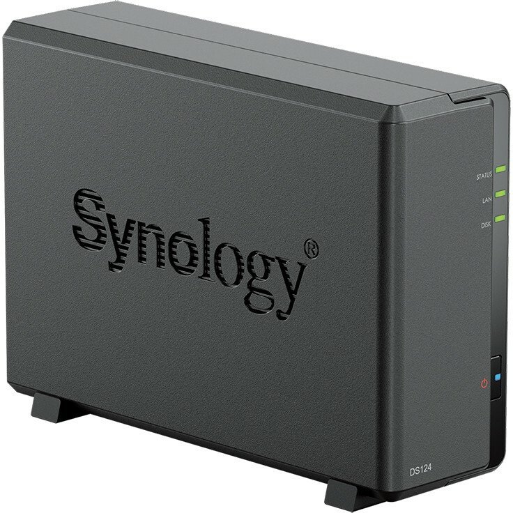 СХД SYNOLOGY DS124 настольное исполнение 1BAY No HDD
