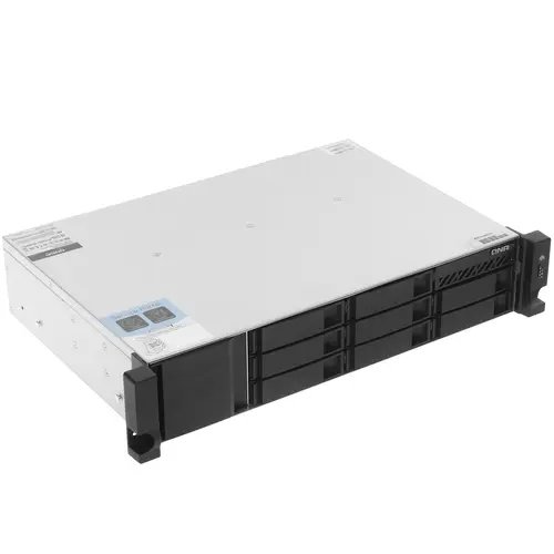 Сетевое хранилище NAS Qnap TS-873AEU-4G 8-bay стоечный Ryzen V1500B