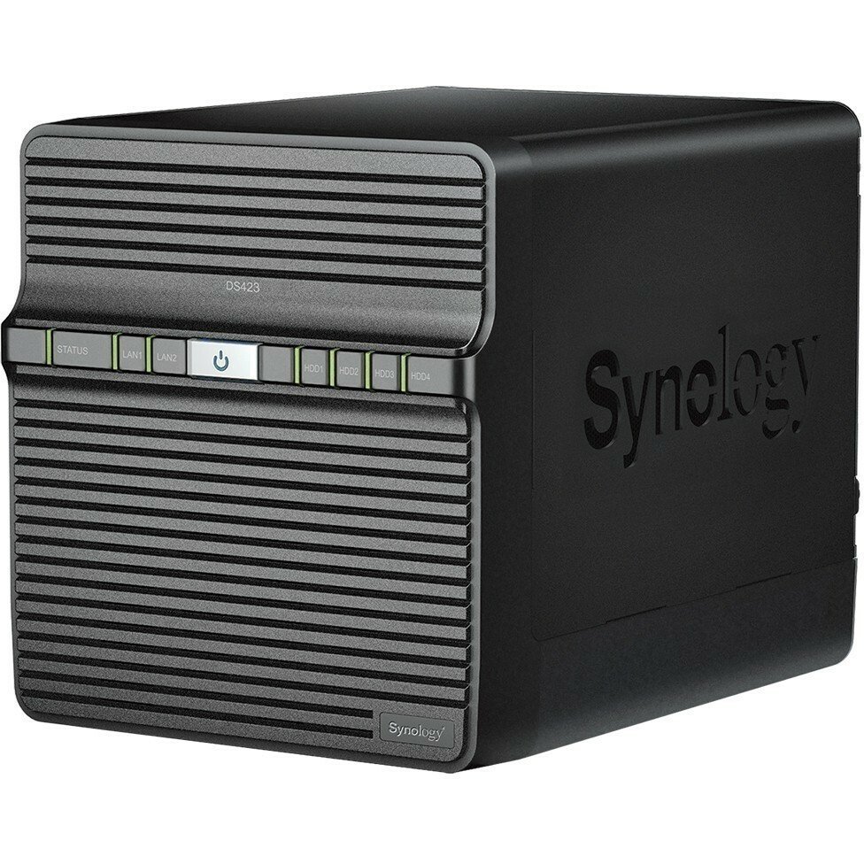 СХД SYNOLOGY DS423 настольное исполнение 4BAY No HDD