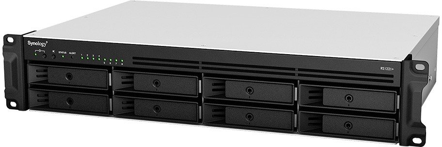 СХД стоечное исполнение SYNOLOGY 8BAY 2U NO HDD RS1221RP+