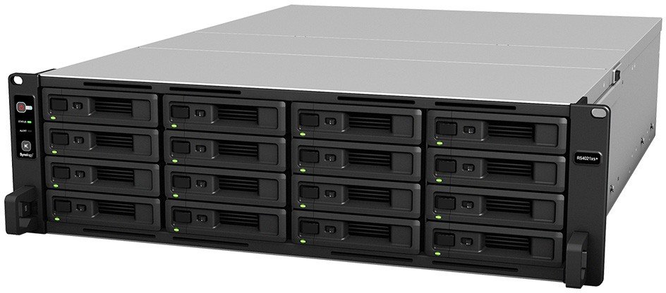 СХД стоечное исполнение SYNOLOGY 16BAY 3U NO HDD USB3 RS4021XS+