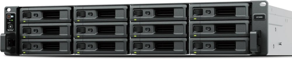 СХД SYNOLOGY UC3400 стоечное исполнение 12BAY No HDD