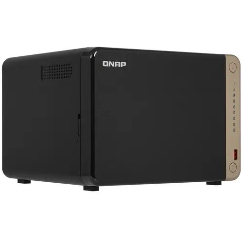 Сетевое хранилище NAS Qnap Original TS-664-8G 6-bay настольный Celeron N5095