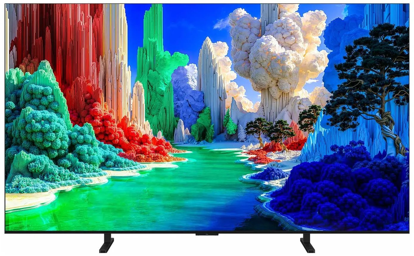 Телевизор 65" TCL 65A400 черный QLED 3840x2160, 4K Ultra HD, 144 Гц, Wi-Fi, Smart TV, Google TV