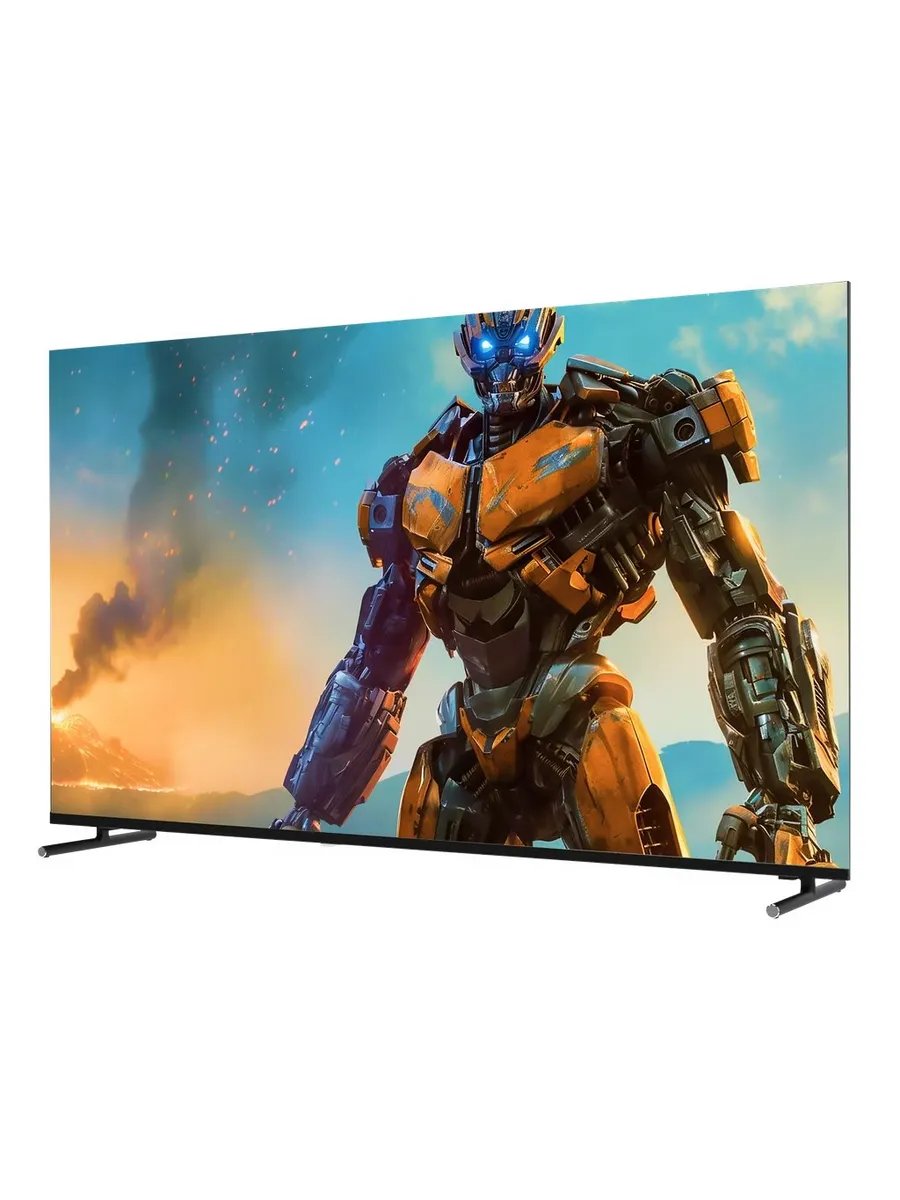 Телевизор 50" Sber SDX 50UQ6032 черный QLED 3840x2160, 4K Ultra HD, 60 Гц, Wi-Fi, Smart TV, Салют ТВ
