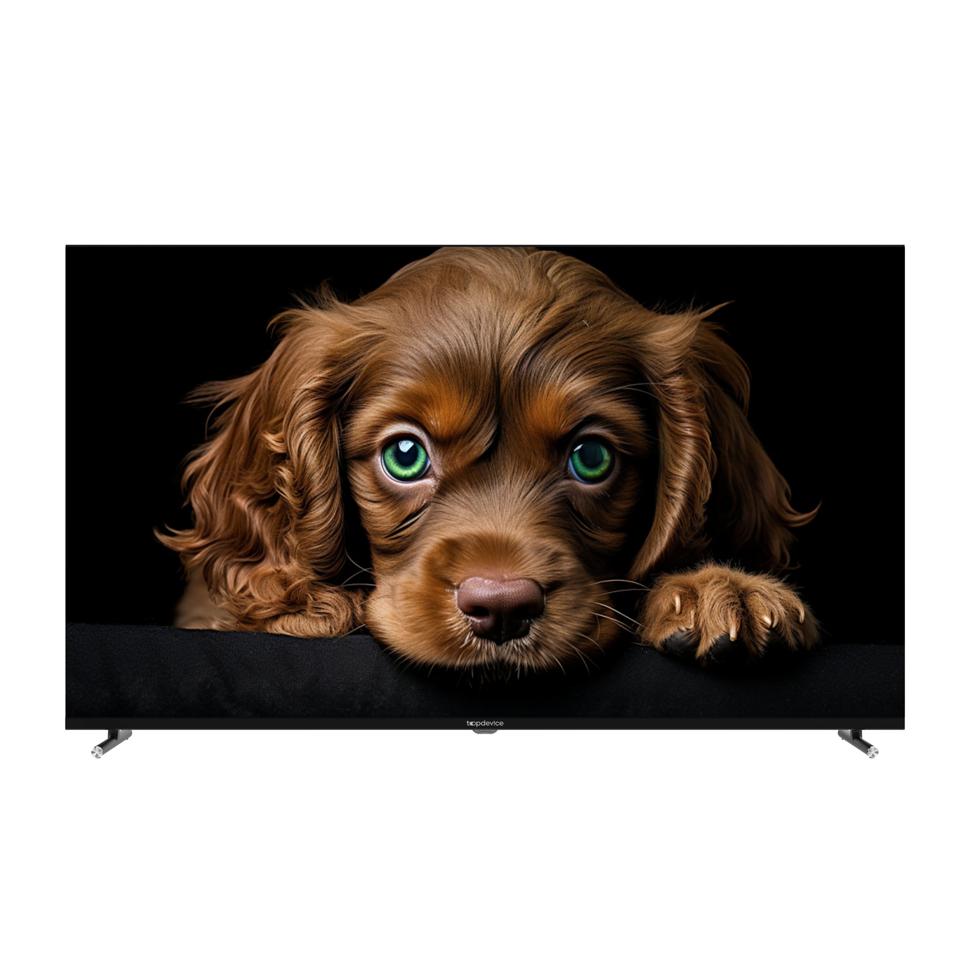 Телевизор 55" TopDevice TDTV55CQ08UBK черный 3840x2160, 4K Ultra HD, 60 Гц, Wi-Fi, Smart TV, WildRed