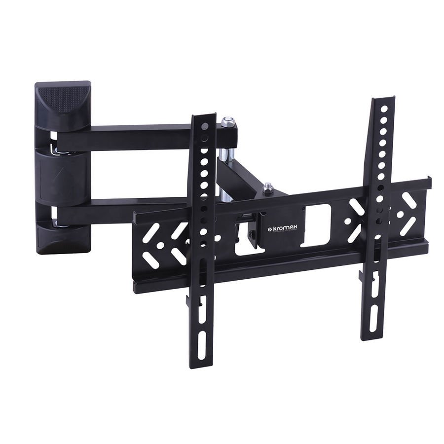 22"-55" Кронштейн Kromax PIXIS-XS черный макс.30кг поворотно-выдвижной и наклонный