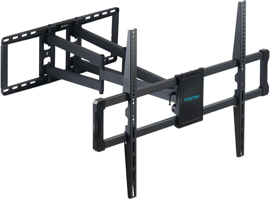 Кронштейн для телевизора Kromax ATLANTIS-75 черный 40"-90" до101кг поворотно-выдвижной и наклонный